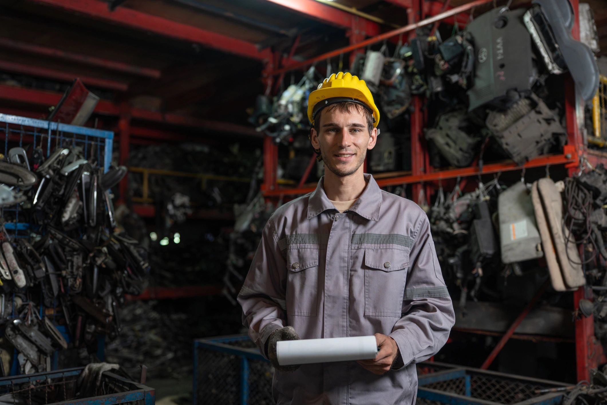 auto recycling staff