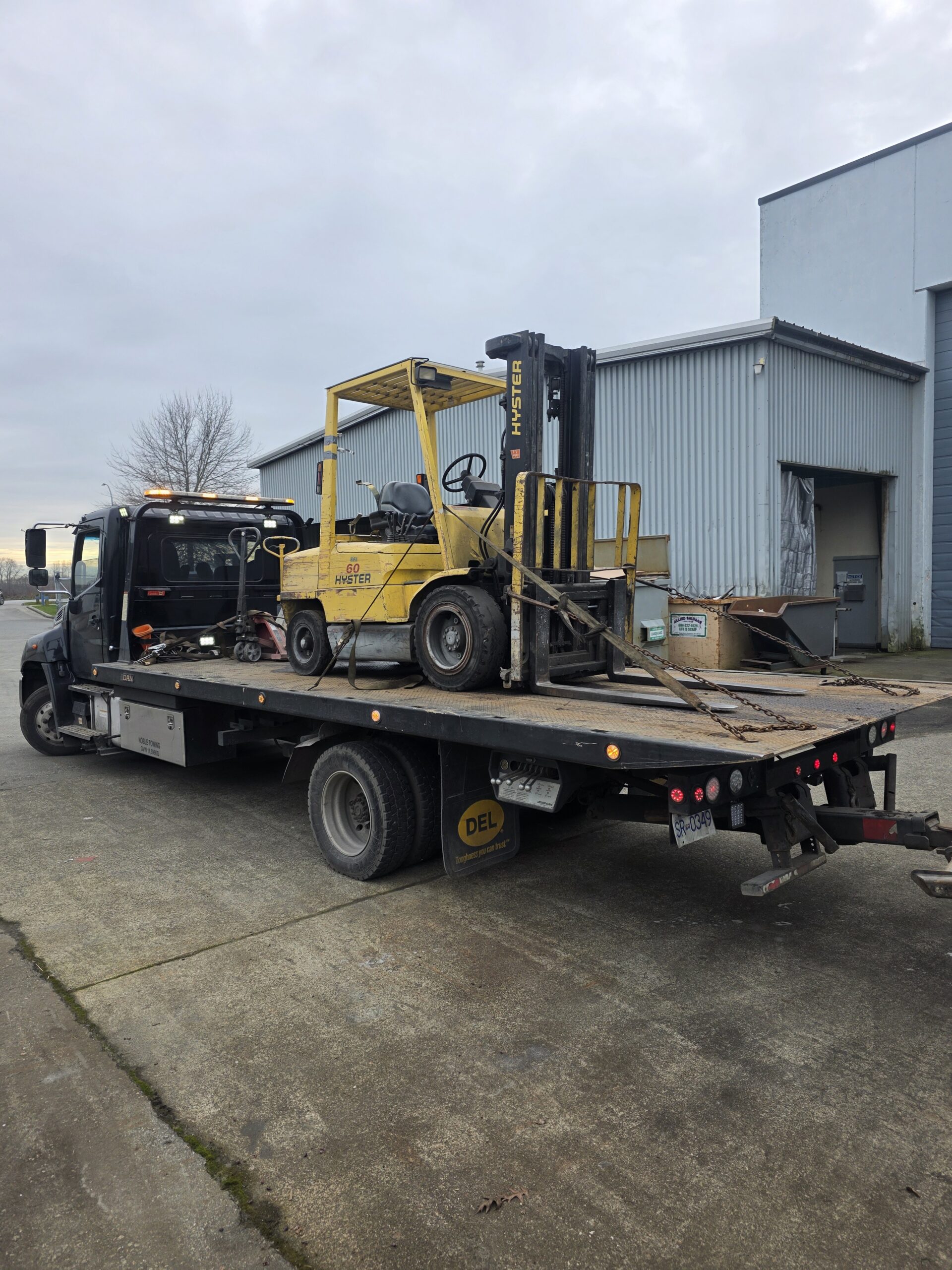 Industrial machinery and heavy equipment removal in Coquitlam