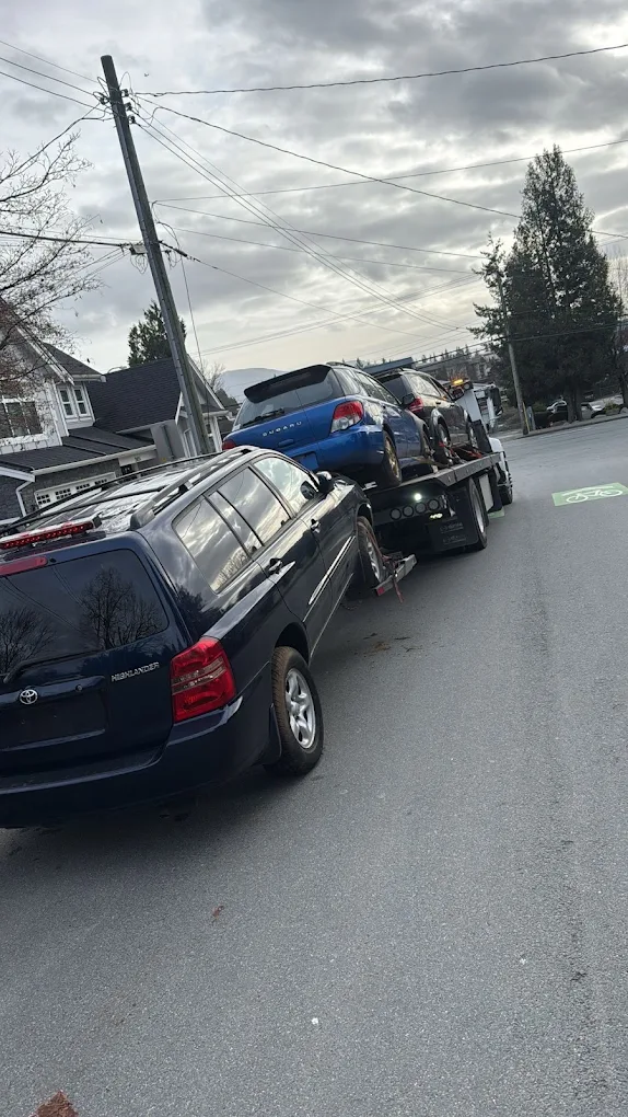 North Auto Recycling recent scrap car removal and cash for cars service