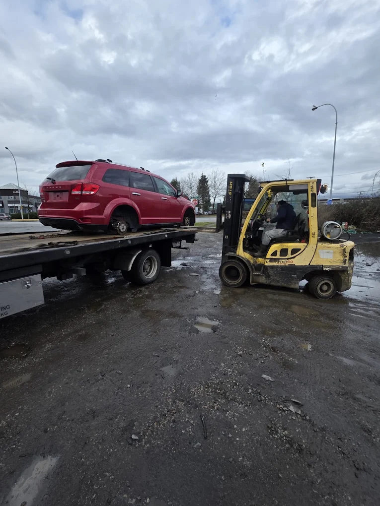 Scrap car removal and vehicle pickup in Coquitlam