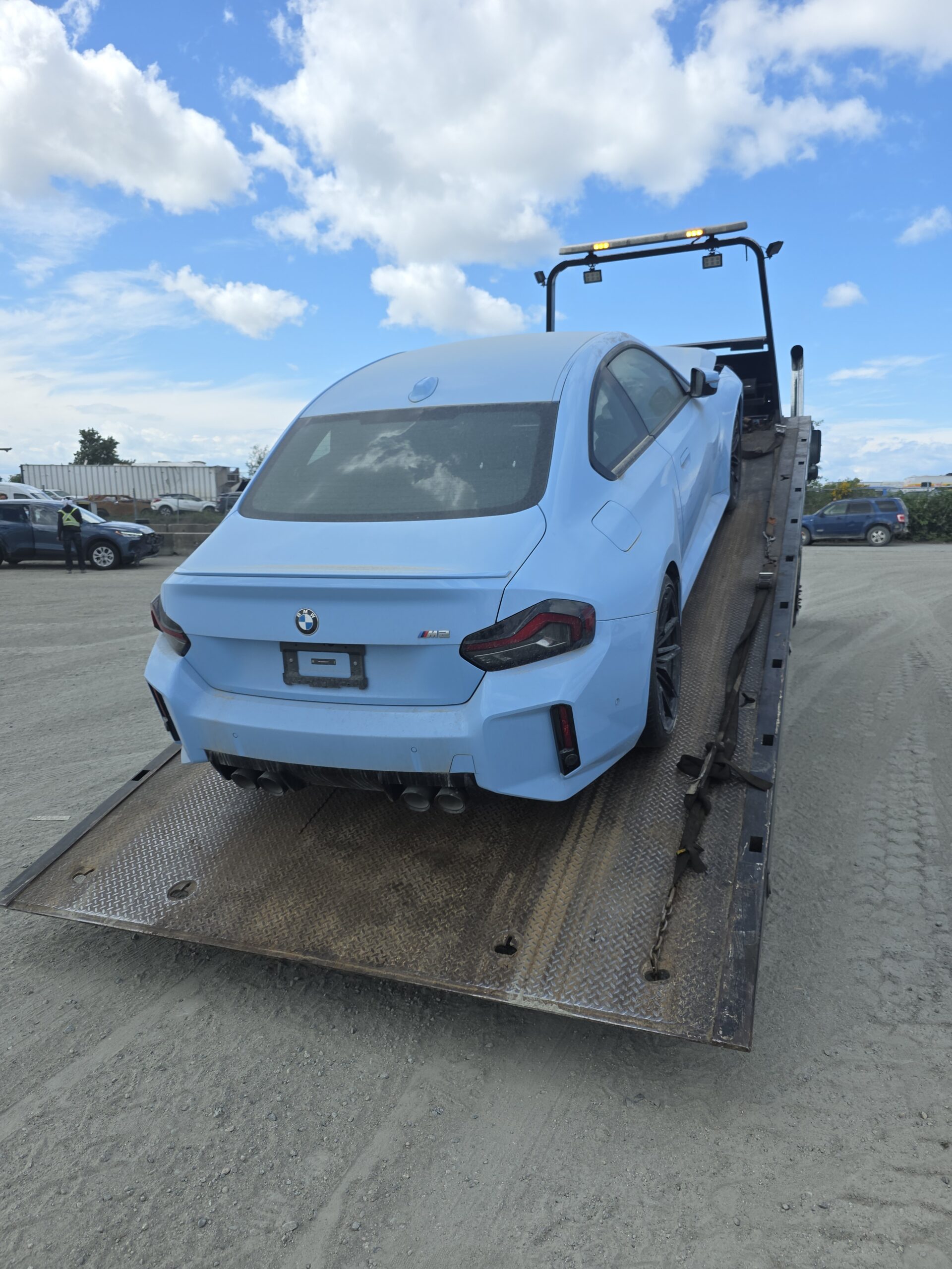 Same day car purchase in Coquitlam - North Auto Recycling picks up a BMW for cash